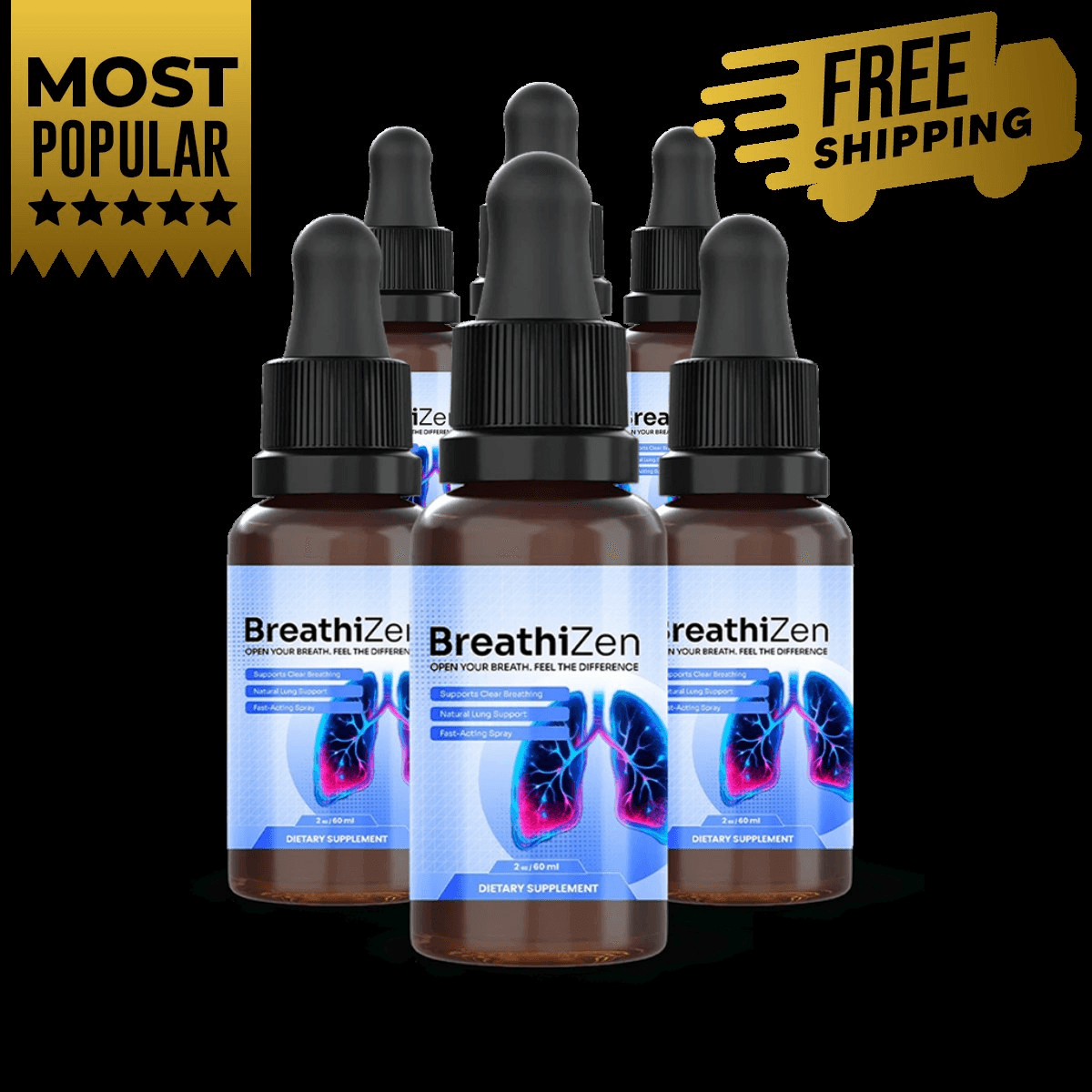 BreathiZen 6 Bottle Bundle